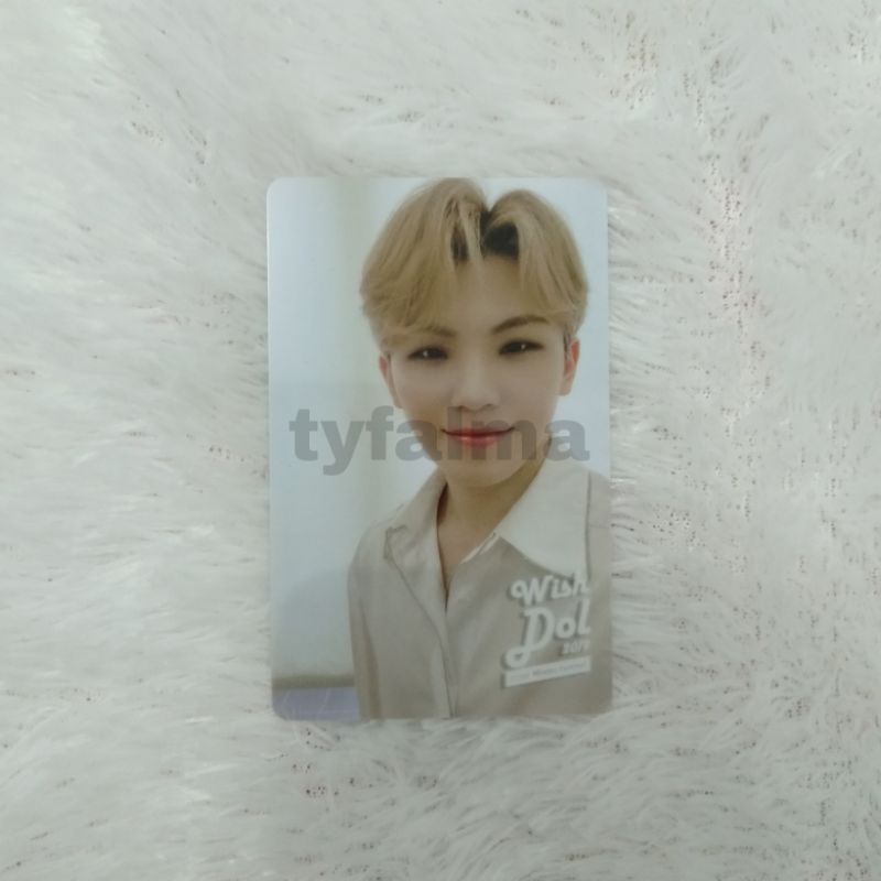 Woozi Seventeen Wishdol Photocard