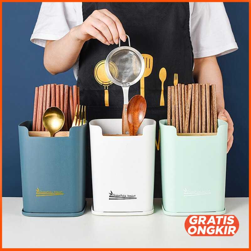 Rak Organizer Dapur Tempat Sendok Garpu HDH-210