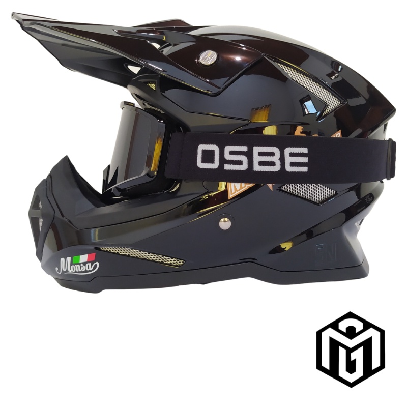 Helm Cross (Jpx Orca Airoh Fox Kyt Gix Gm) Murah Helm Motor Trail Anak Dewasa Original Jpn Monsa Sni