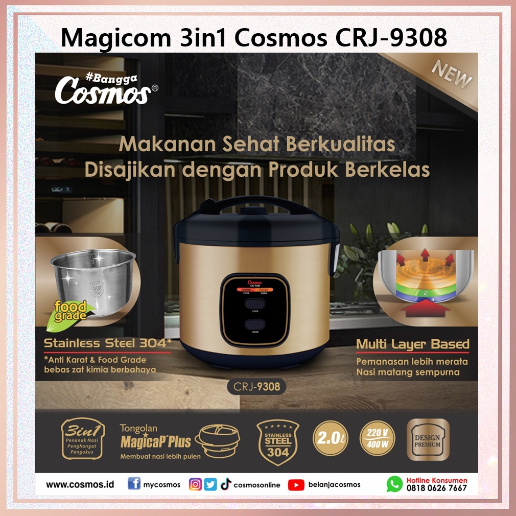 Magicom 3in1 Cosmos CRJ-9308 2 Liter