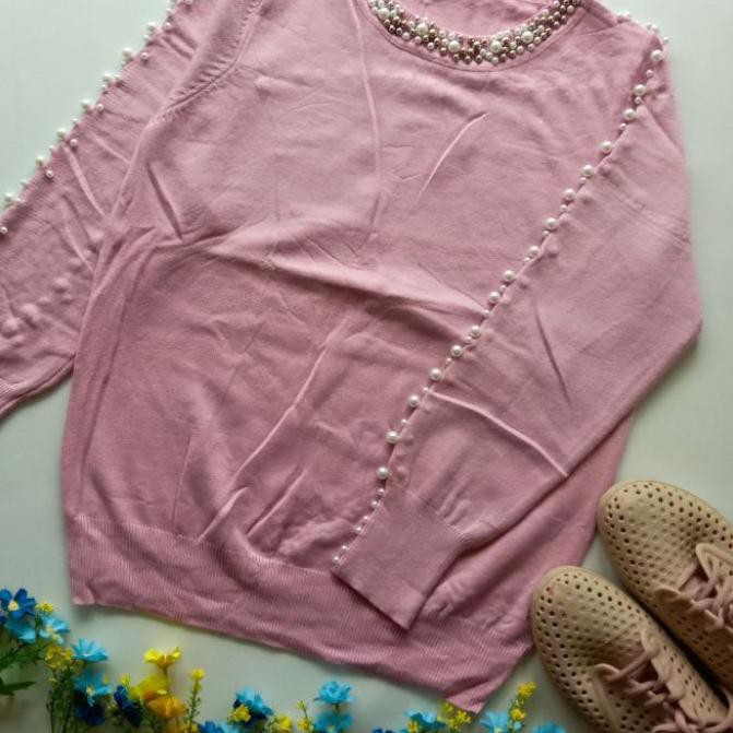 ™ BAJU RAJUT MUTIARA TANGAN IMPORT ✩