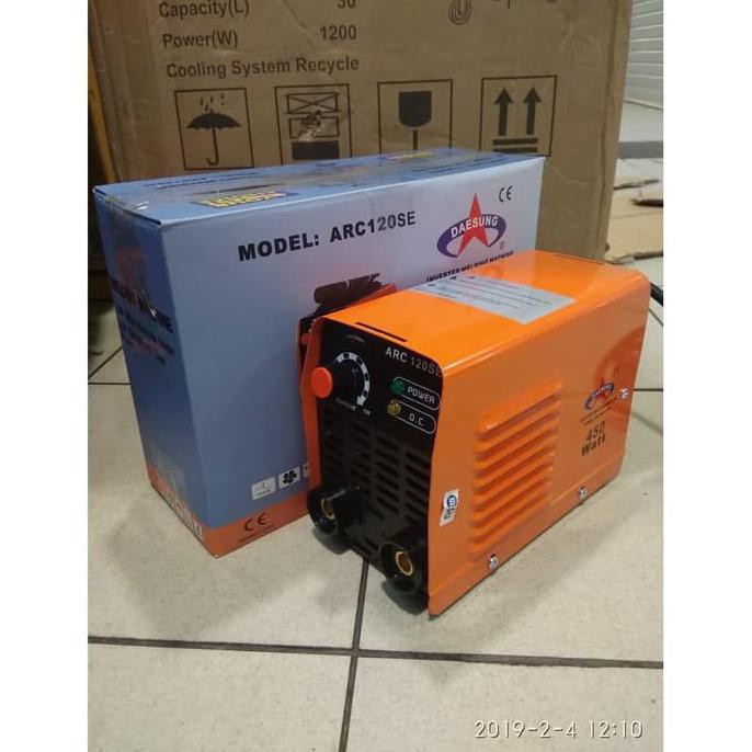 Mesin Las Inverter DAESUNG ARC-120SE Original Korea Dan Garansi Karjasen35 Ayo Beli