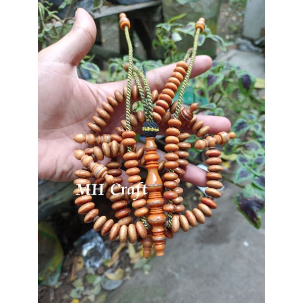 Tasbih Tijani kayu raja agatis