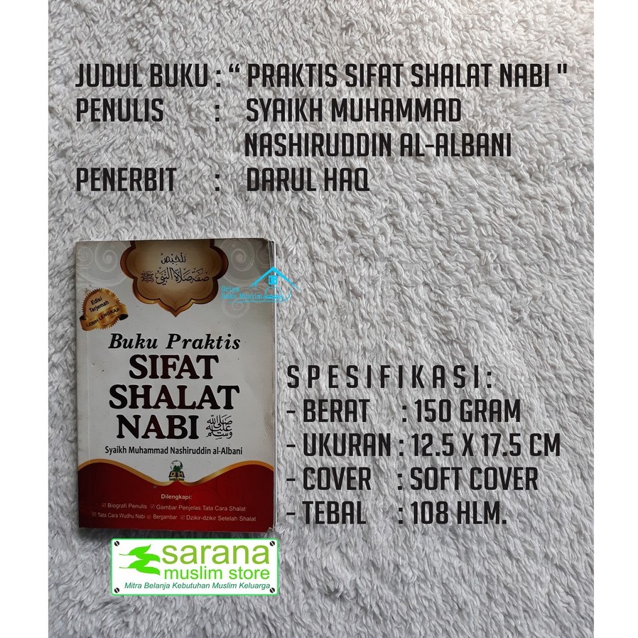 BUKU PRAKTIS SIFAT SHALAT NABI