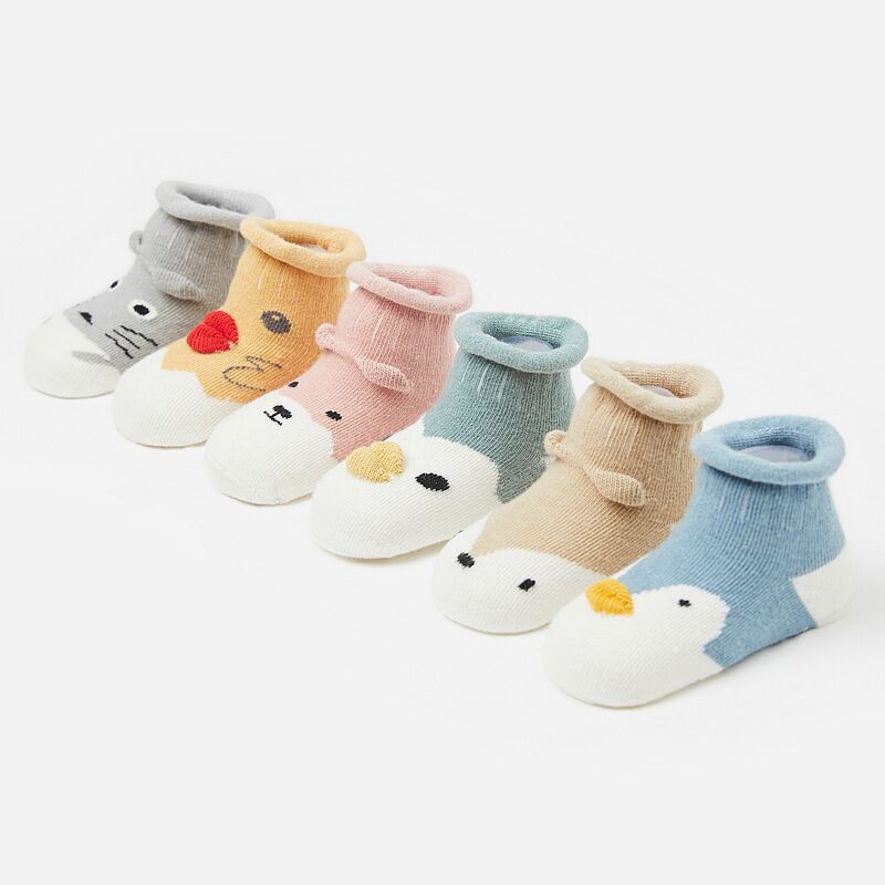 HappyOliver ICE AGE Kaos Kaki Anak Bayi Laki Laki Perempuan Newborn - 2 Tahun Import