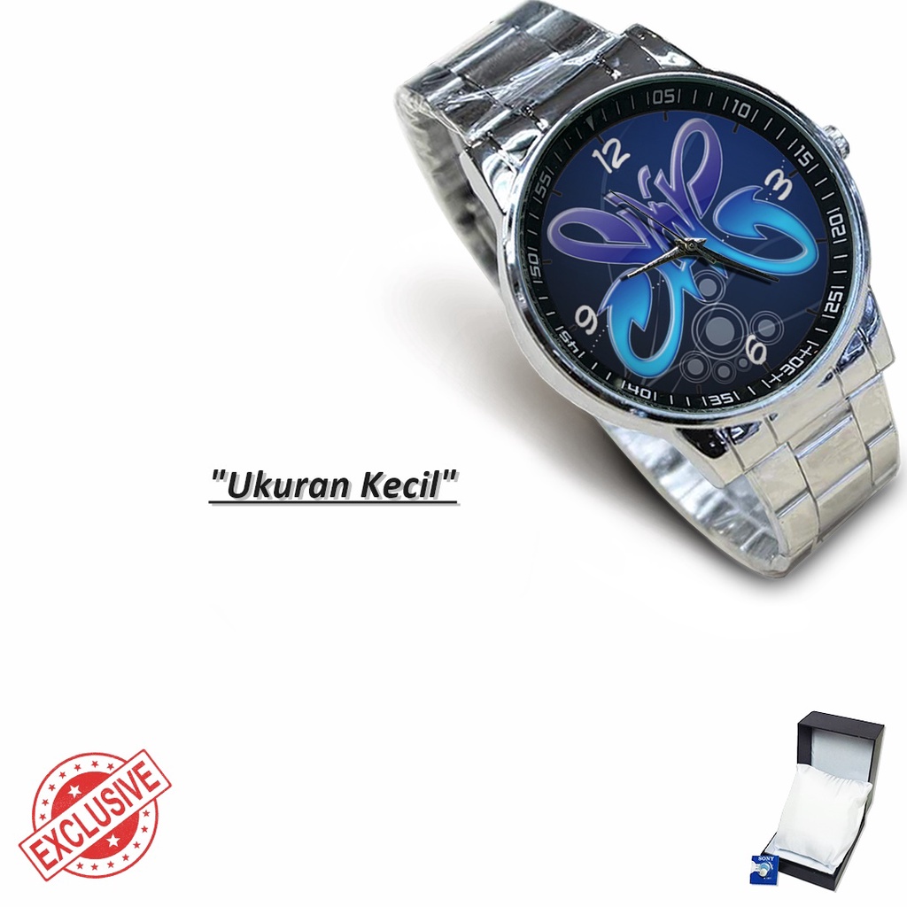 Jam Tangan Rantai Couple SLANK Motif 12