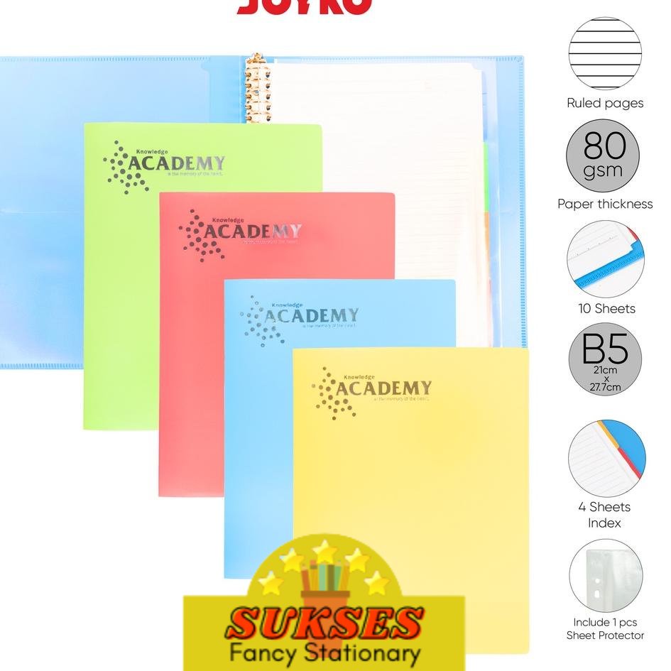 

Grosir Populer Binder Note Joyko B5-MHAC-M138 Academy
