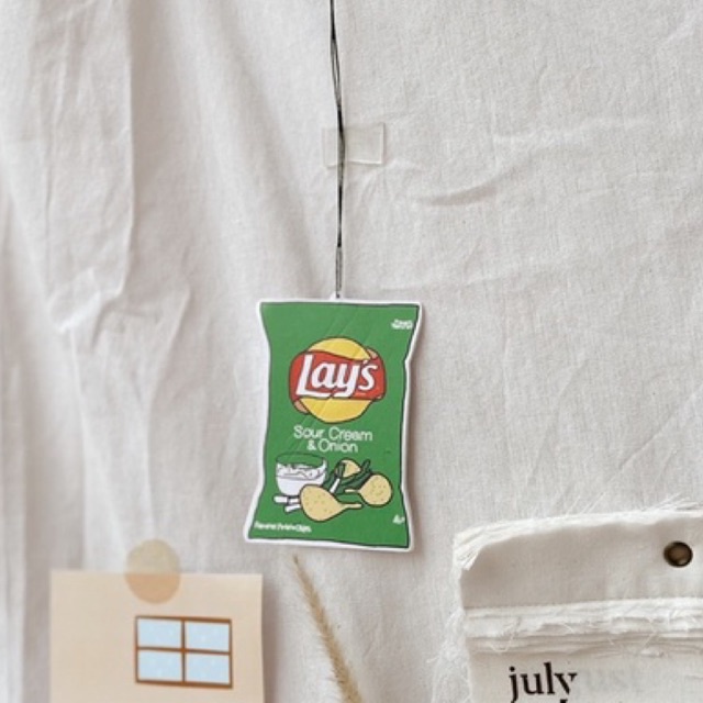 SYSCENT AIR FRESHENER Chips Lays | Parfum Mobil / Pewangi Ruangan / Pewangi Mobil / Pengharum Mobil |