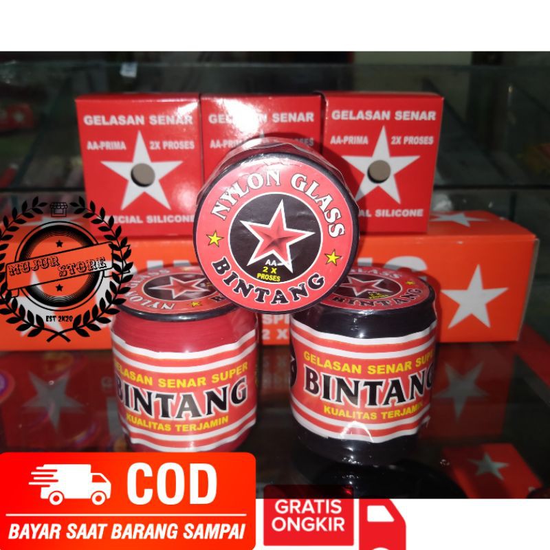 Senar Gelasan Merk Bintang 022 Crystal