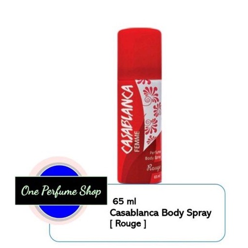 Parfum Casablanca Deodorant Body Spray 65 ml Merah Rouge kecil