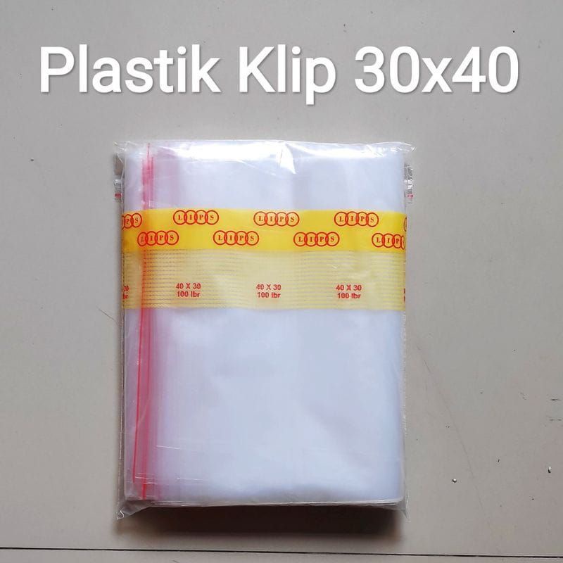 Plastik Klip 30x40 cm isi 100 lembar