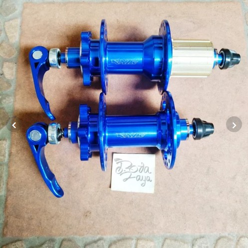 HUB SEPEDA  FREE HUB RAZE 36H BIRU 6 BOLT