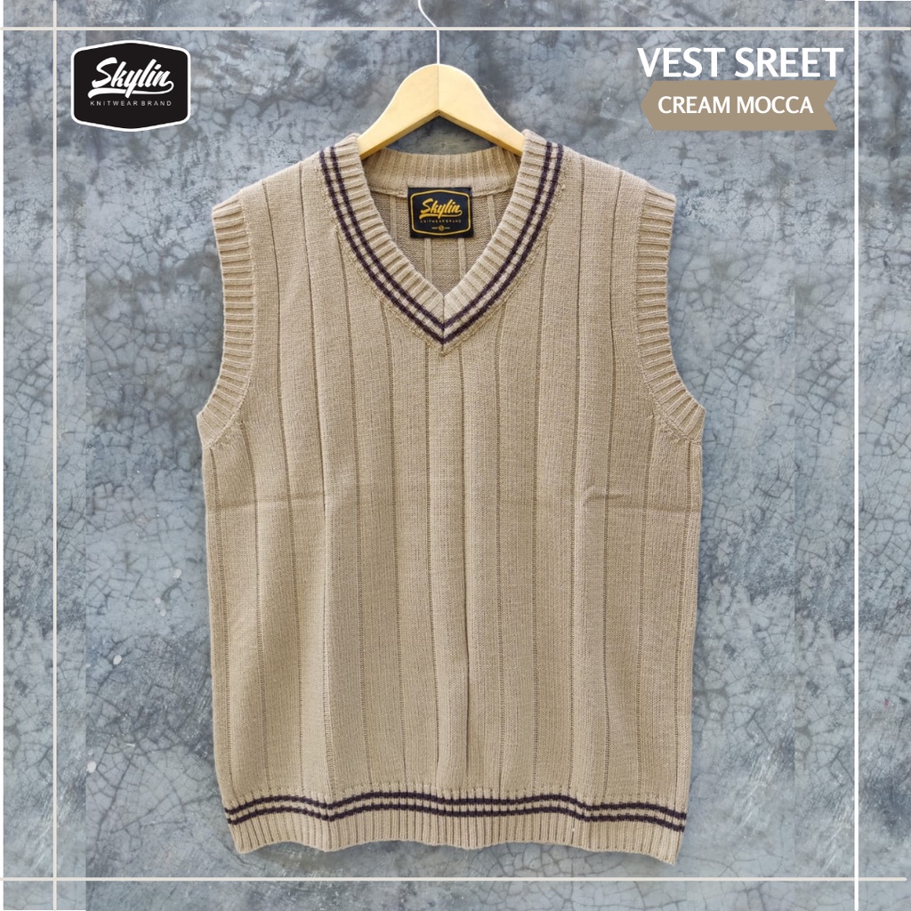 Vest Wool Premium  Rompi rajut Korean Style (READY STOCK)