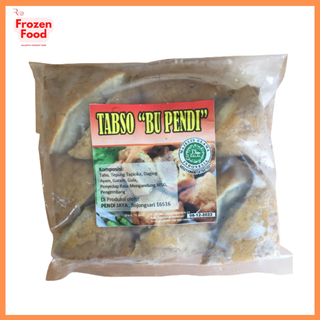 

TAHU BAKSO BU PENDI ISI 10