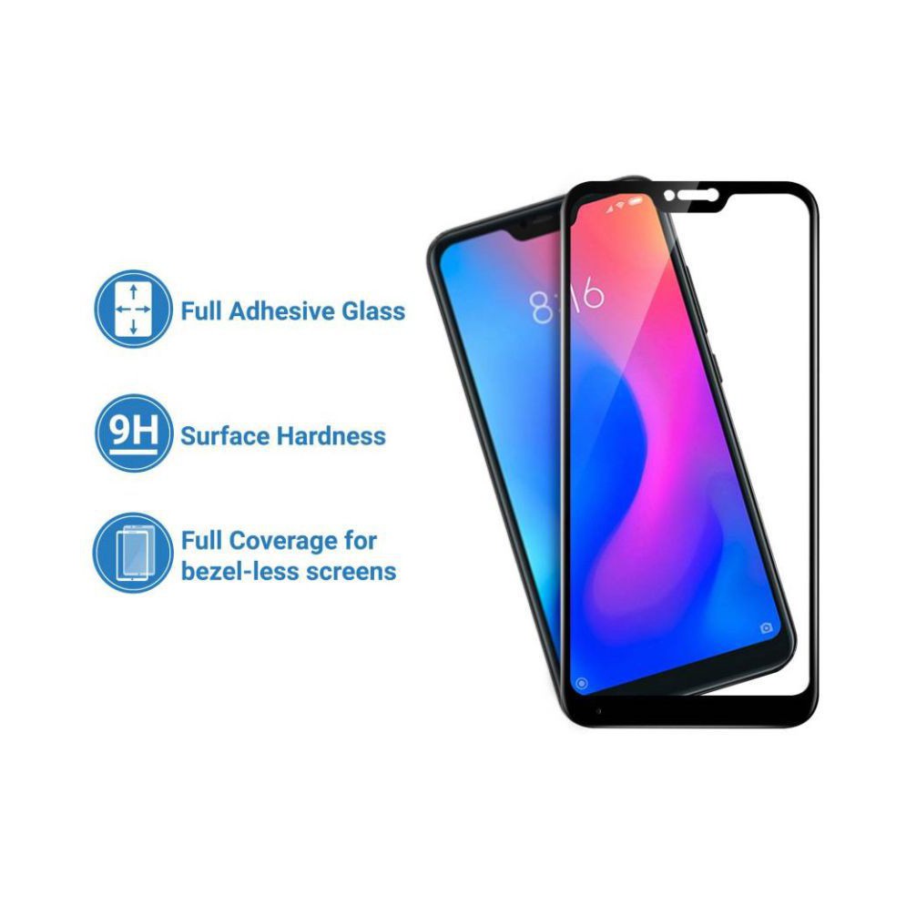 Tempered Glass FULL Redmi Note 6 Pro 6 Pro MiA2 MiA2 Lite Screenguard Antigores Kaca Temperglass