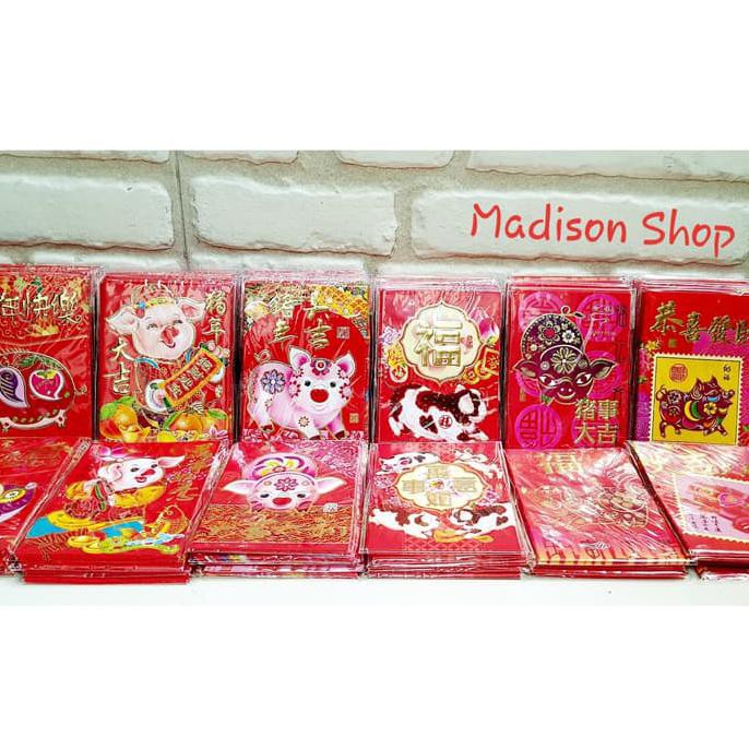 

14.84Ftgrdujh- Angpao Babi Pendek Mix Model Ampao Lusinan Murah Ampao Merah 2019 Pig -Toko-Boneka.