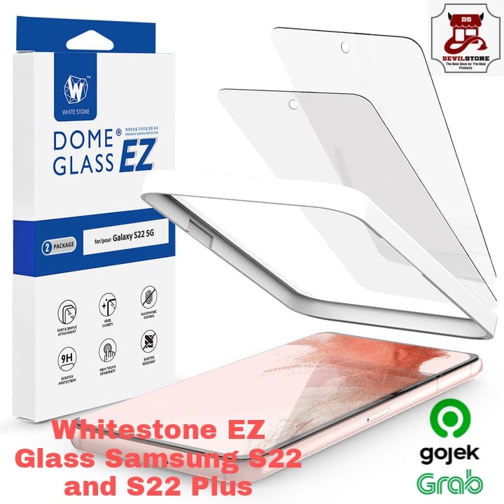 Whitesone EZ Premium Tempered Glass Samsung S22 Samsung S22 Plus Glass