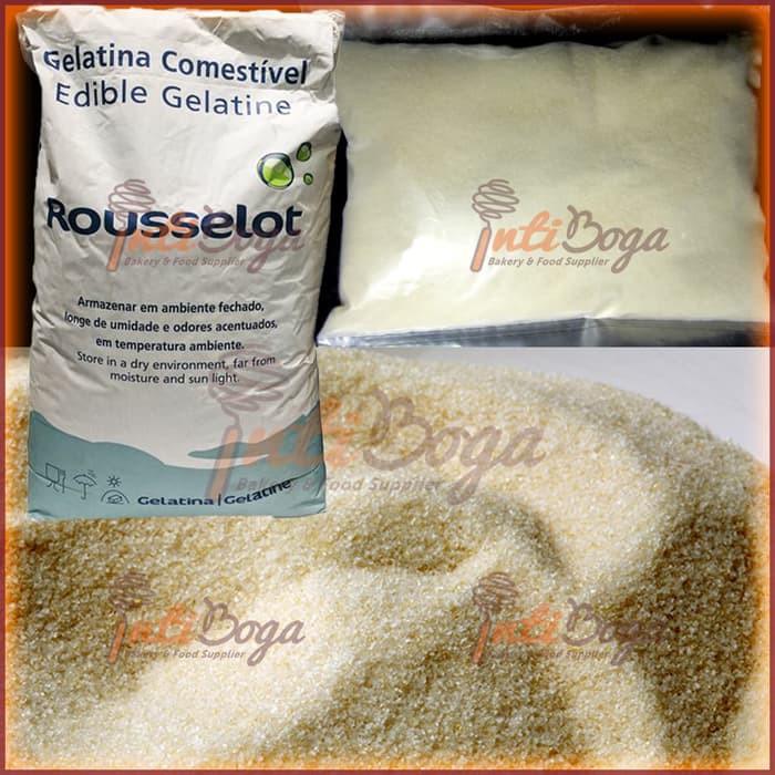 Jual GELATINE ROUSSELOT (HALAL) 50 GR Indonesia