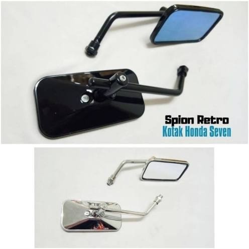 SPION KOTAK CB BLACK hitam variasi motor