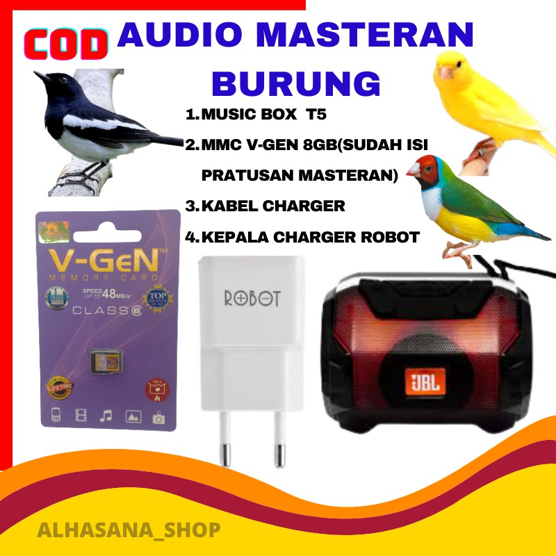 PAKET AUDIO MASTERAN BURUNG LENGKAP MURAH/ISI MASTERAN BURUNG/MEMORY ISIAN MASTERAN BURUNG