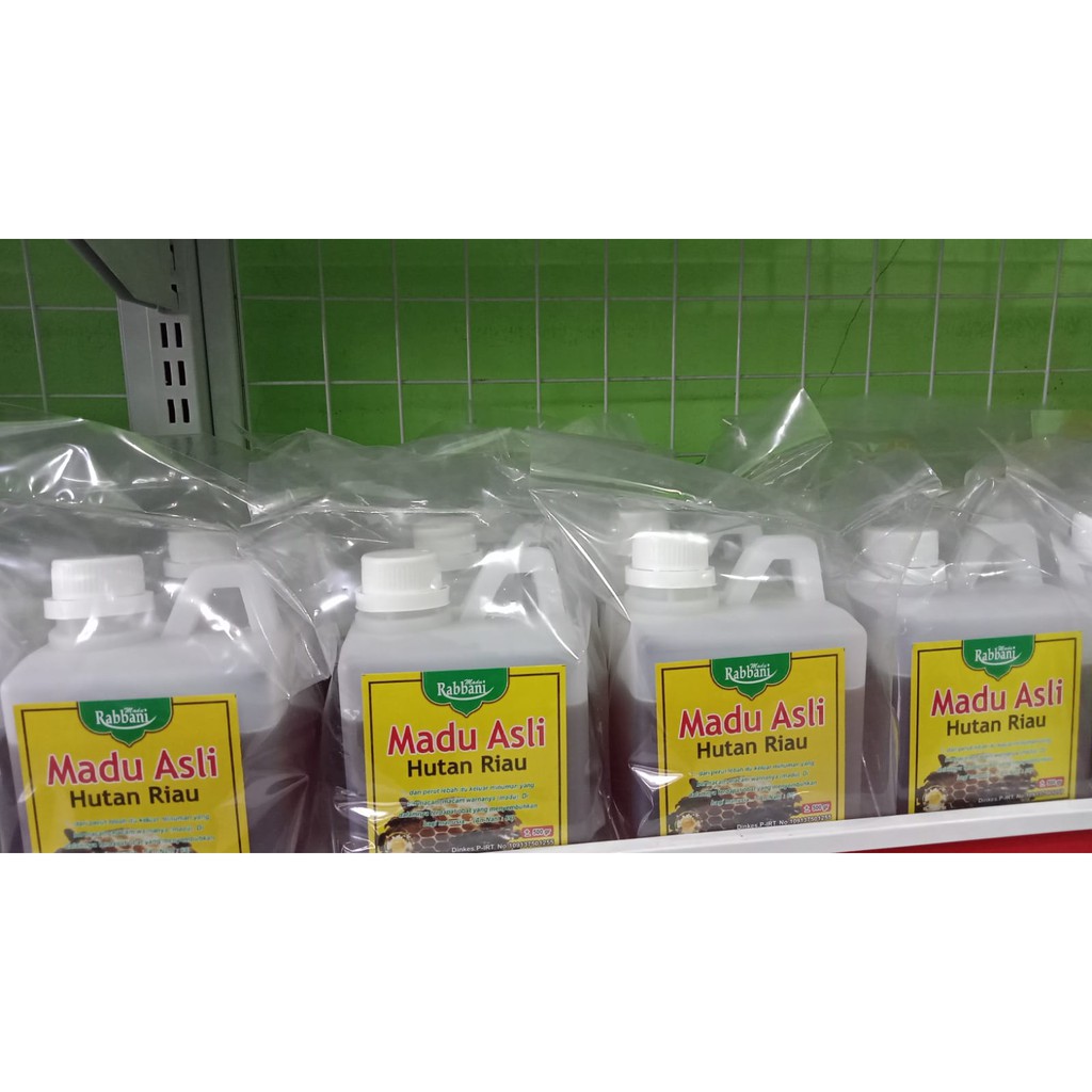 

Madu Asli Hutan Riau Kemasan 0.5 kg Pohon Sialang