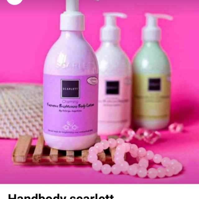 Scarlet body lotion original