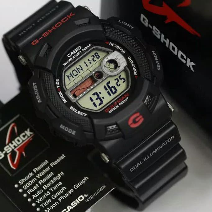 Casio G-Shock GulfMan G-9100-1DR Jam Tangan Pria Sporty Original