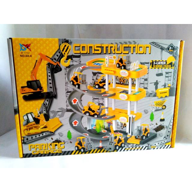 Mainan Anak Truk Mobil Construction 3-Layer SLIDING TRUCK. SY0706 Y1