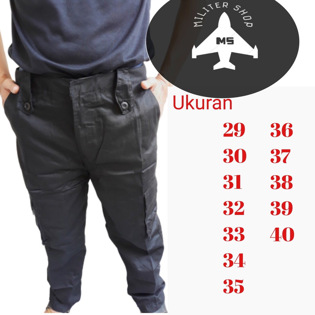 Celana PDL Hitam Brimob Celana PDL FKPPI