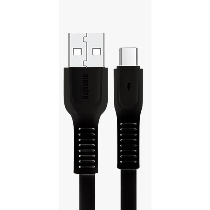 Kabel Data Type C Maestro MT1-01 Fast Charging 2.1A Type-C Bulat 1M