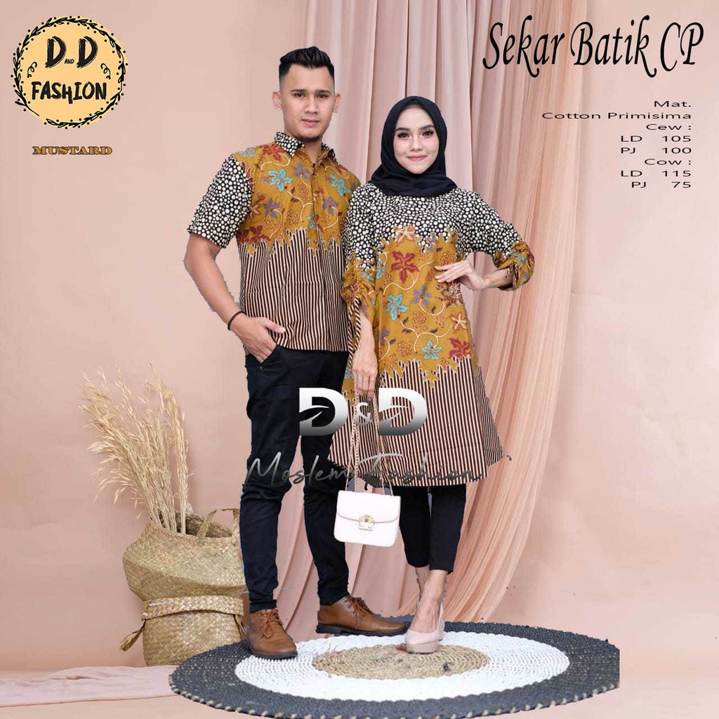 BAJU BATIK COUPLE/BAJU BATIK SARIMBIT/BAJU BATIK TERBARU