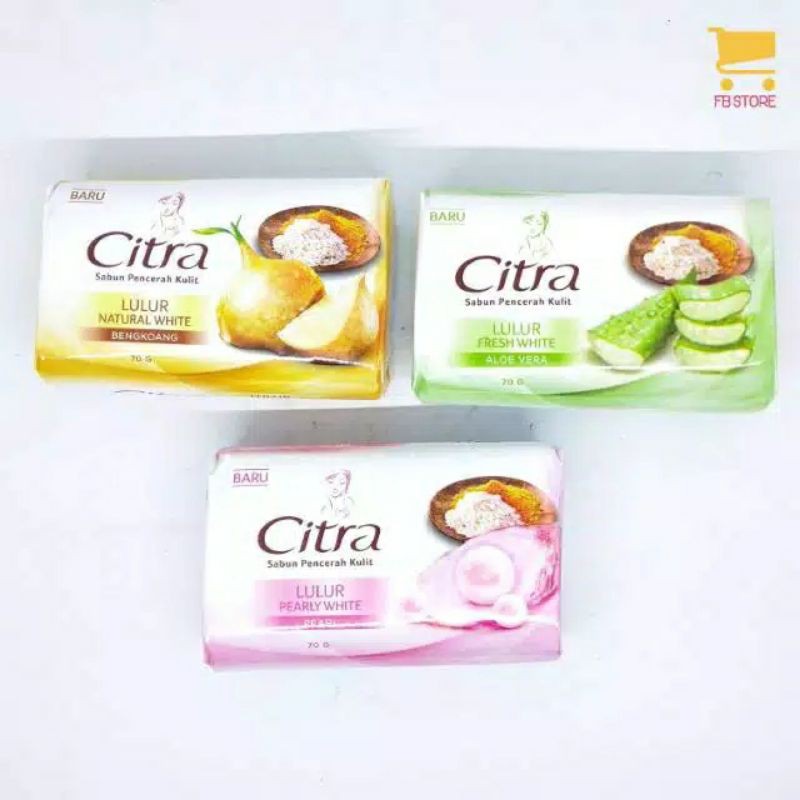 Citra Sabun Batang 70 g/Sabun Batang Citra 70 g