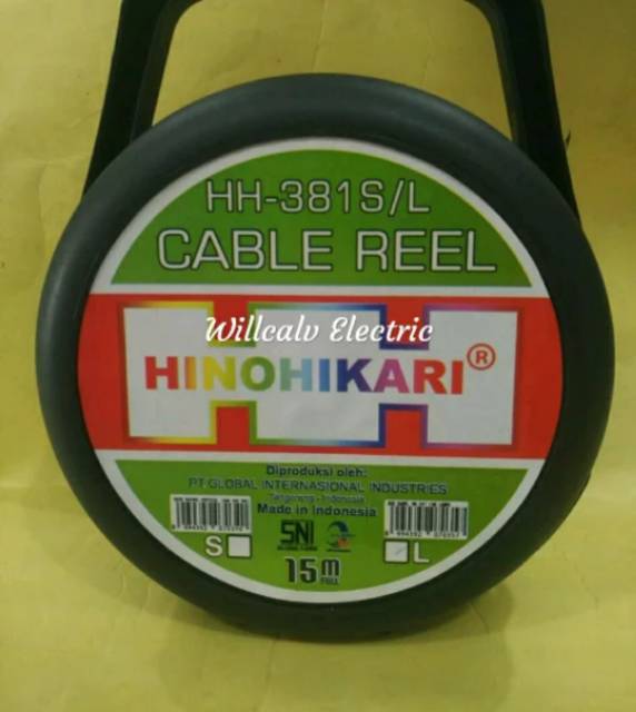 KABEL ROLL 15M 15METER 15 M 15 METER LAMPU HINOHIKARI HH-381L