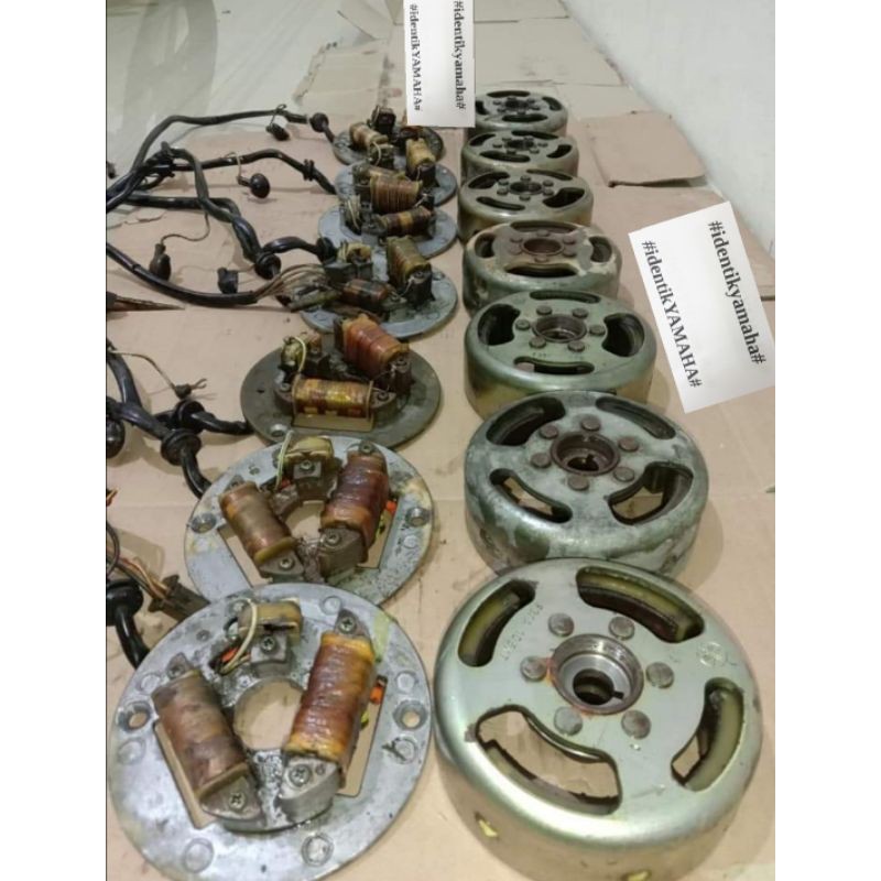 Spull base assy spull magnet set ori seken copotan motor rx king