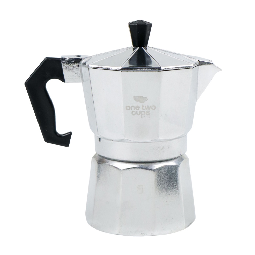 Moka Pot Murah / Moka Pot  Alat Pembuat Kopi Espresso -Silver