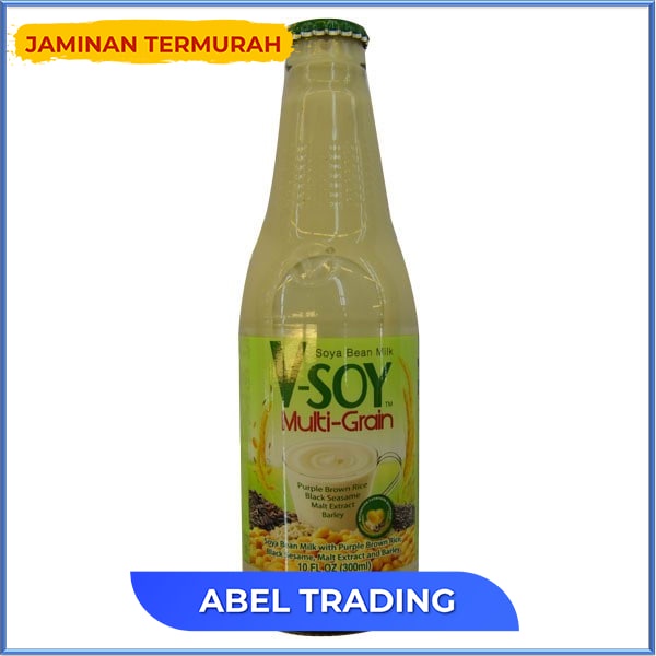 

V-Soy Original Soymilk Glass Botol 300 Ml