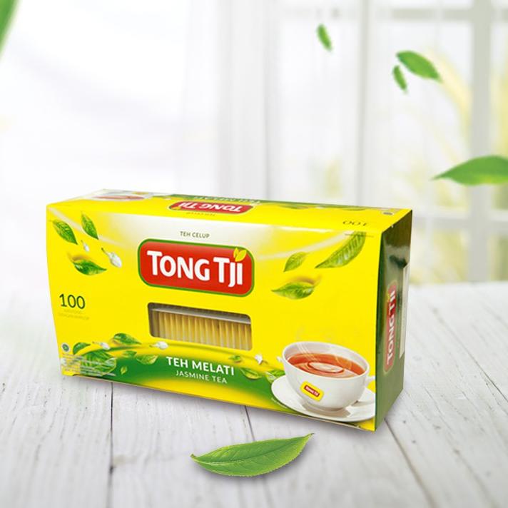 

KODENn4N8--Tong Tji Jasmine Tea Teh Celup Dgn Amplop 1 pack (2 gr x 100 teabags)