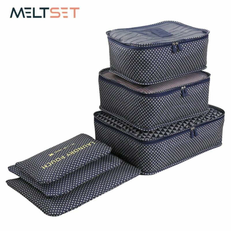 Tas Travel Bag In Bag Laundry Pouch Organizer MeltSet 6 In 1 MT6