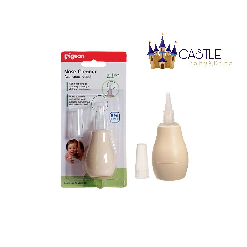 Castle - Pigeon Nose Cleaner BLISTER Type | Sedotan Ingus Pilek Bayi - Sedotan Ingus Pigeon