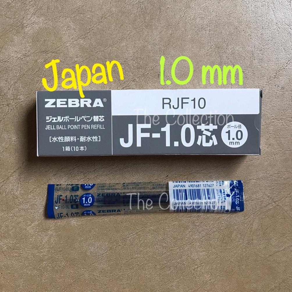 

[KODE PRODUK 98] ATK0433SR RJF10-BL BIRU 1.0 mm isi pen sarasa refill zebra JF 1,0 BLUE