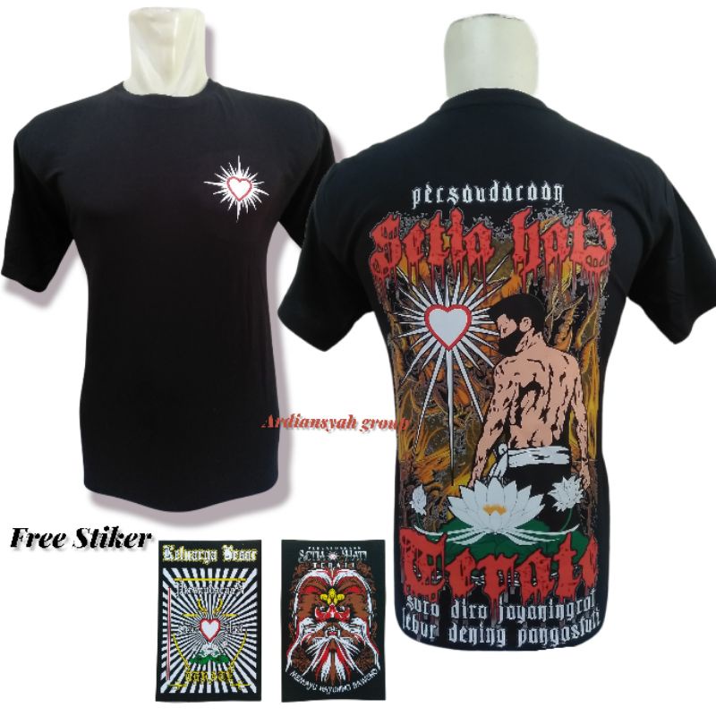 Kaos Psht FIGHTER TERATE distro premium