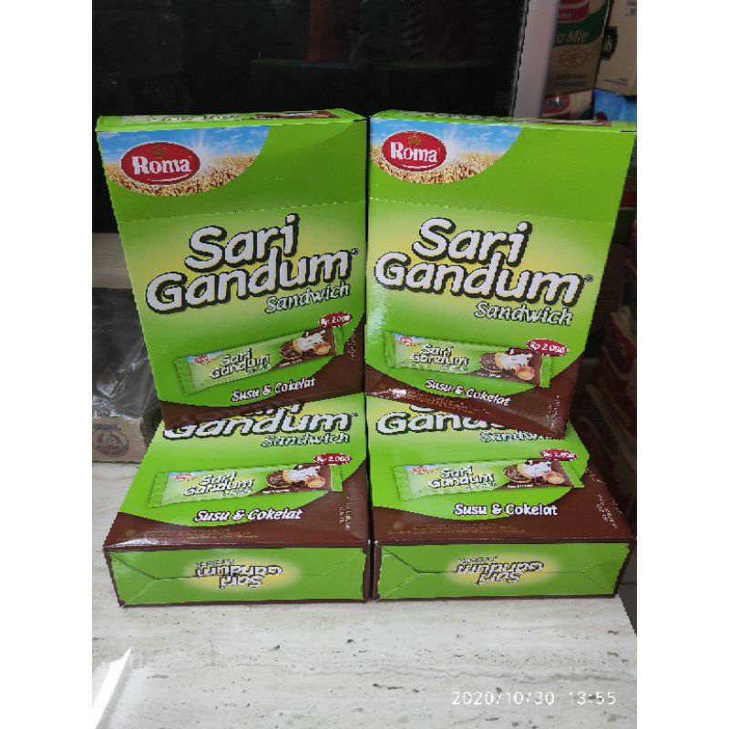 

Roma Sari Gandum Sandwich box isi 12pcs