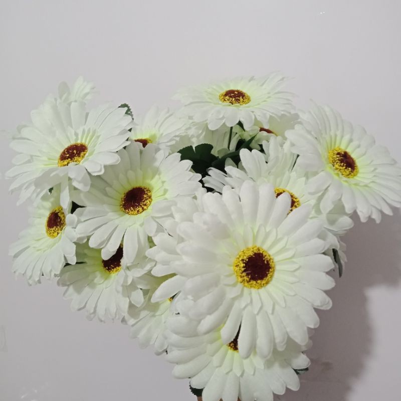 Bunga Artificial / Bunga Palsu / Gerbera Daisy X5