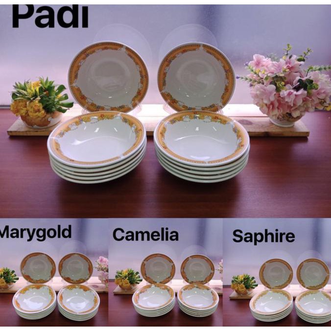 piring lontong / piring makan 9 inch Vicenza P131 (1 lusin)