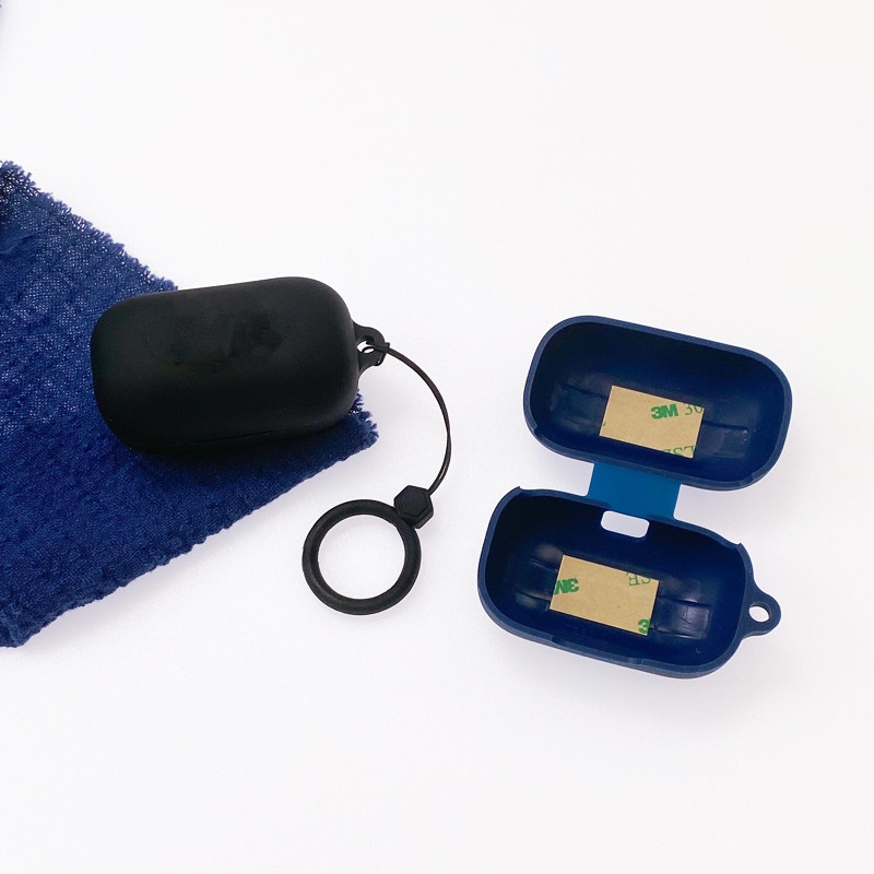 Case Silikon Dengan Strap Jari Anti Jatuh Untuk Earphone JBL T280TWS
