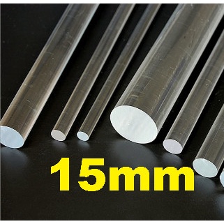 

Acrylic bening model silinder, dowel, rod diameter 15mm / 1,5cm panjang 30cm
