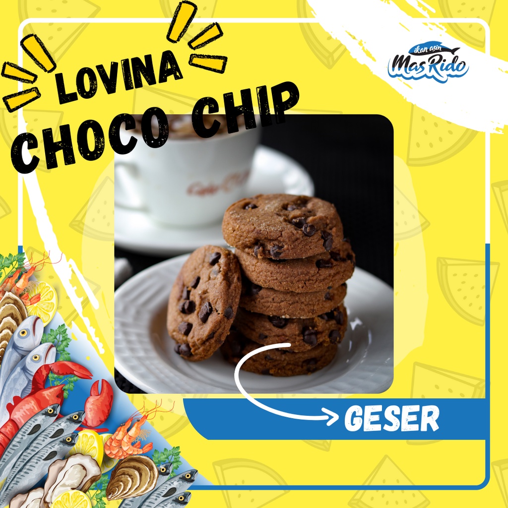 

Kue Kering Choco Chip Cookies Choco Chip Cemilan Kue Kering Crunchy