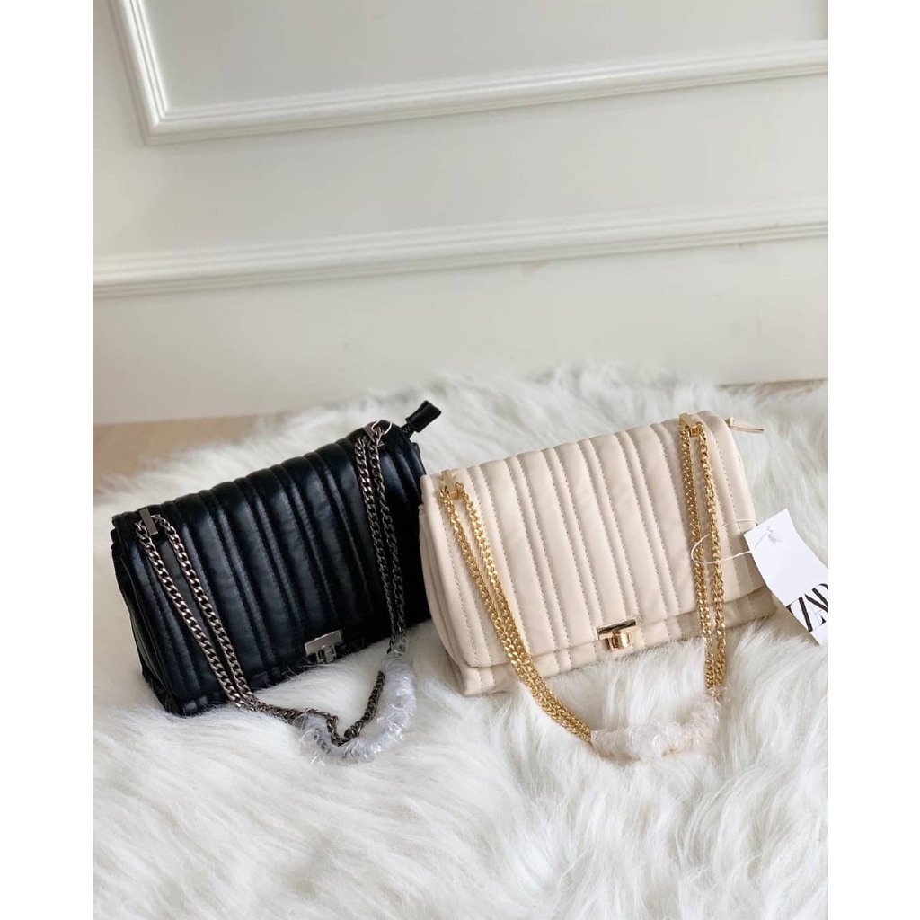 ZR QUILTED MIDI CROSSBODY BAG (LARGE) TAS WANITA ZZ399