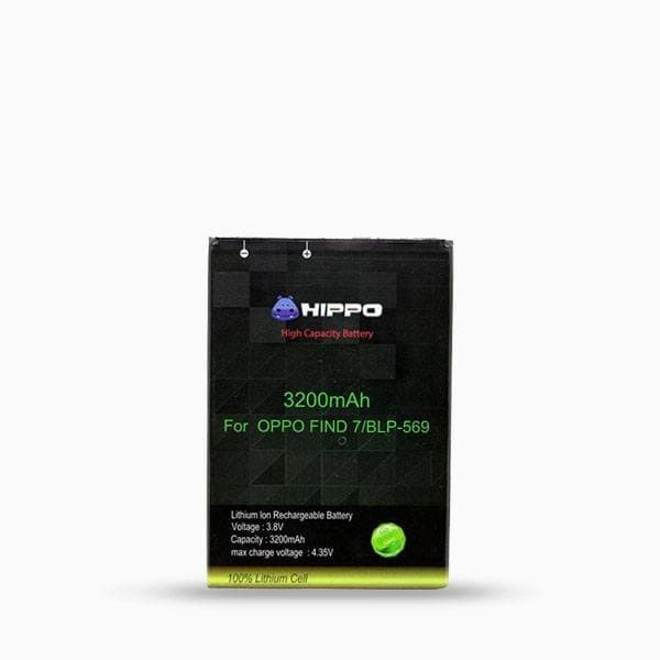 Hippo Baterai Oppo Find 7 / Find 7A (BLP569) 3200 MAH