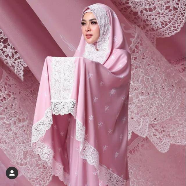 MUKENA SR SYAHRINI SATIN VELVET TERMURAH